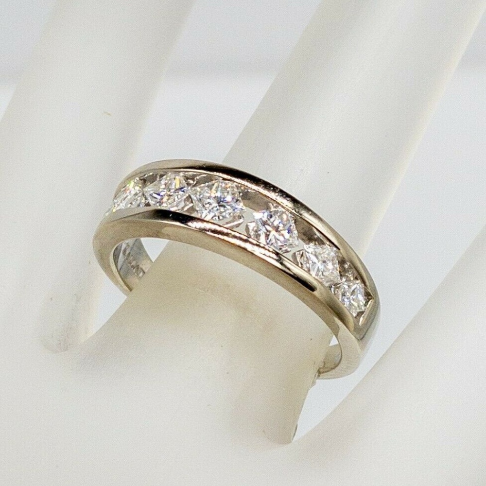 PRINCESS CUTS (2CT TOTAL)  SET DESIGNER RING - Picture 9 of 10